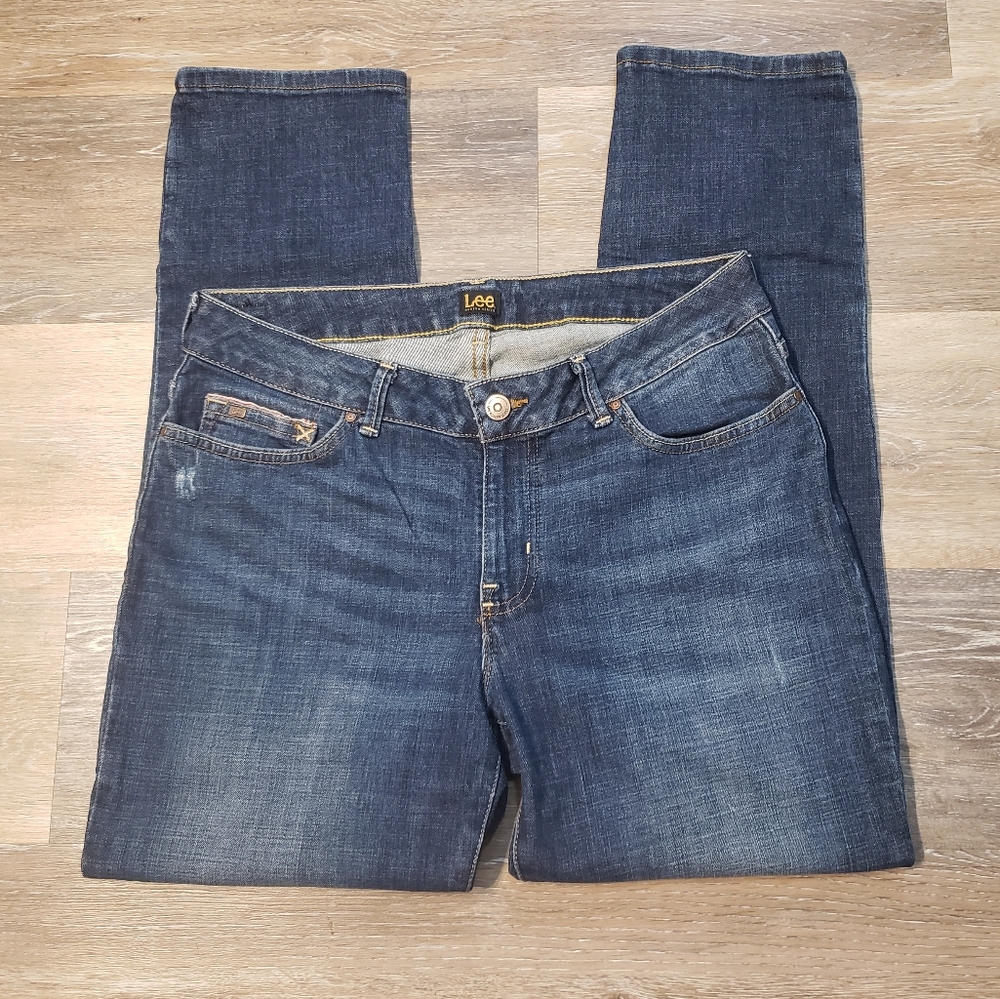 (051) Women's: 12 Medium Lee Modern Series Jeans- U2